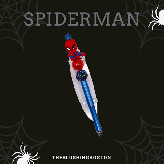Spiderman - Beaded Pen