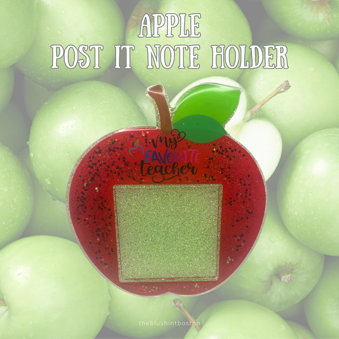 Apple Sticky Note - Post It Note Holder