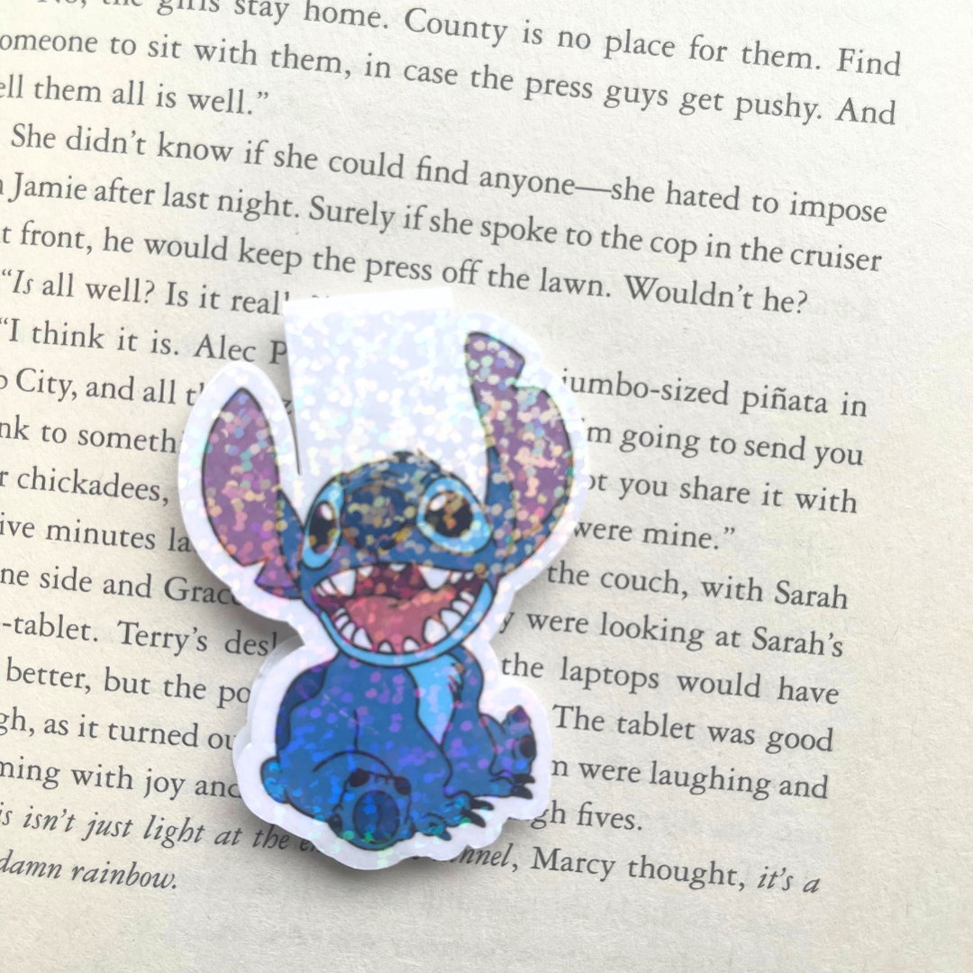 Silly Stitch - Magnetic Bookmark