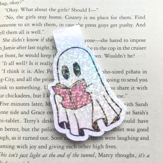 Book Ghost - Magnetic Bookmark