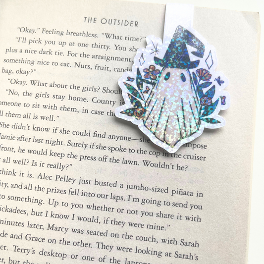 Witchy Ghost - Magnetic Bookmark