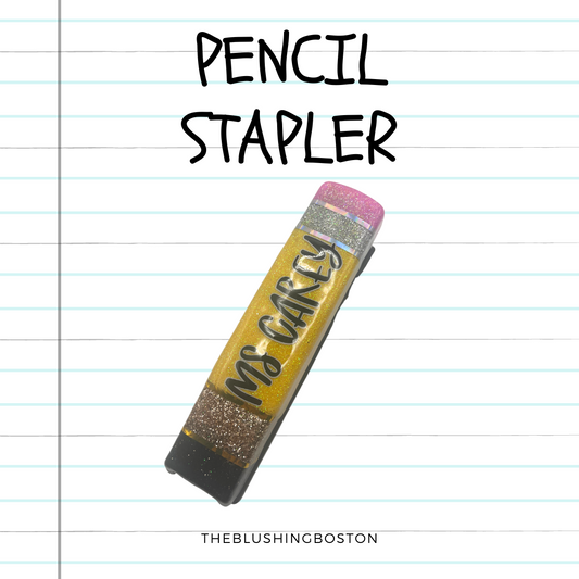 Glitter Stapler - Teacher Collection - Customizable