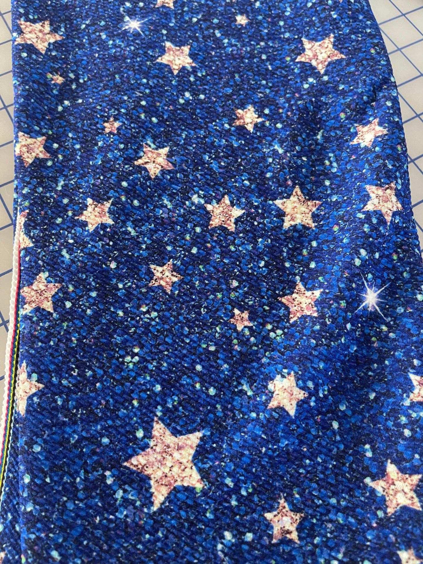 BLUE GLITTER STARS - BULLET