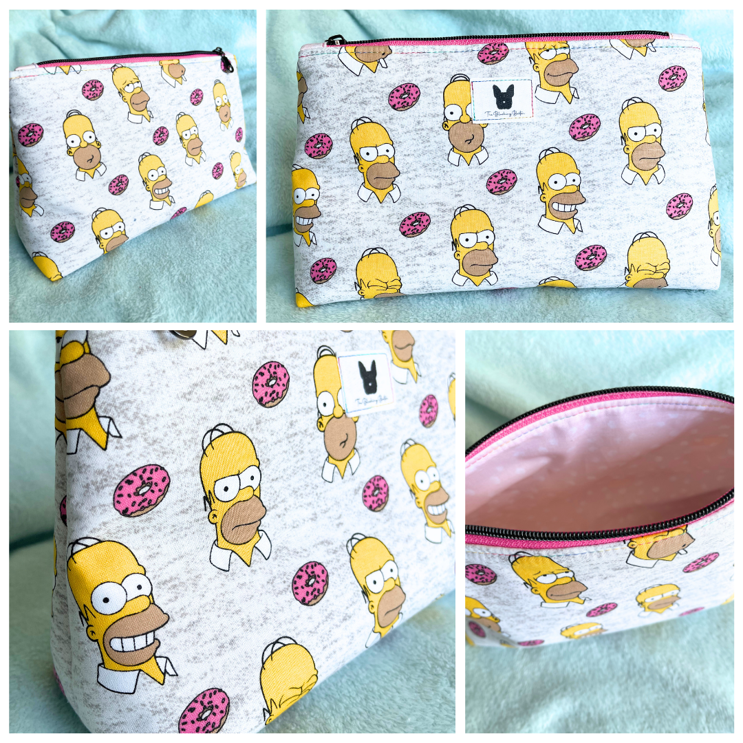 DOH! - Homer Simpson Donuts - TBB Zip Pouch