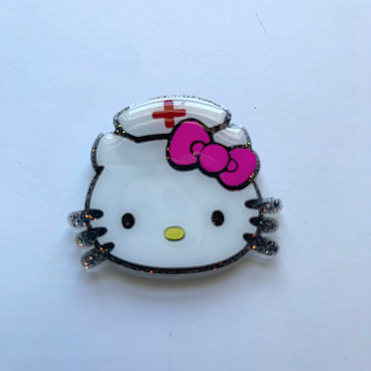 Hello Kitty Nurse - Badge Reel