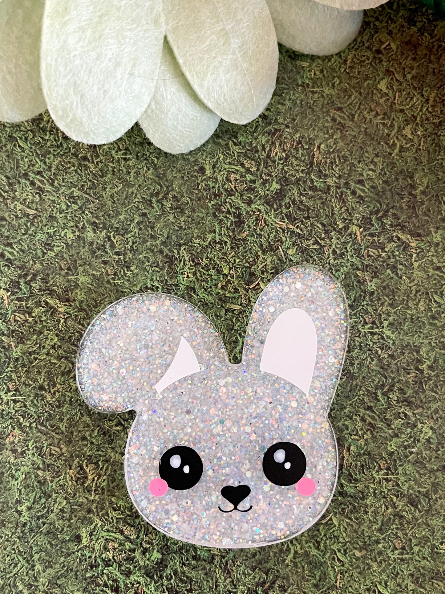 White Bunny - Badge Reel