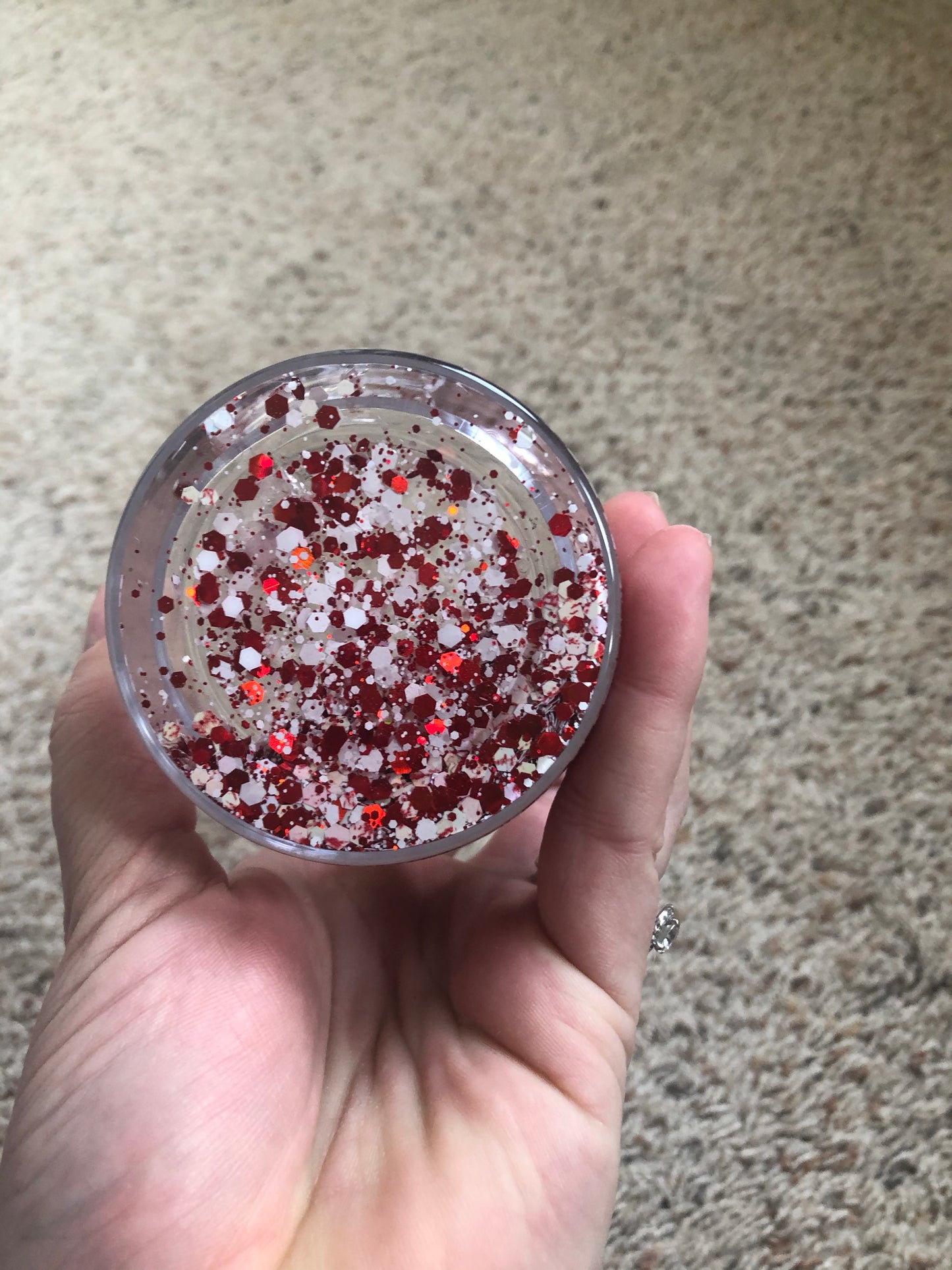 Just the Tip - Michael Myers - Snow Globe or Blood Drip Glitter Tumbler Cup
