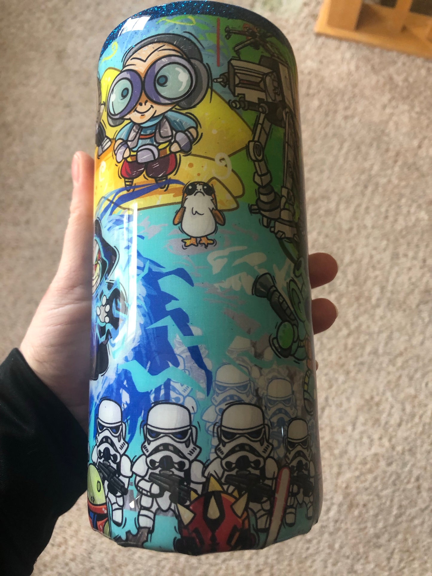 Star Wars Fabric Tumbler - 22 oz Fatty