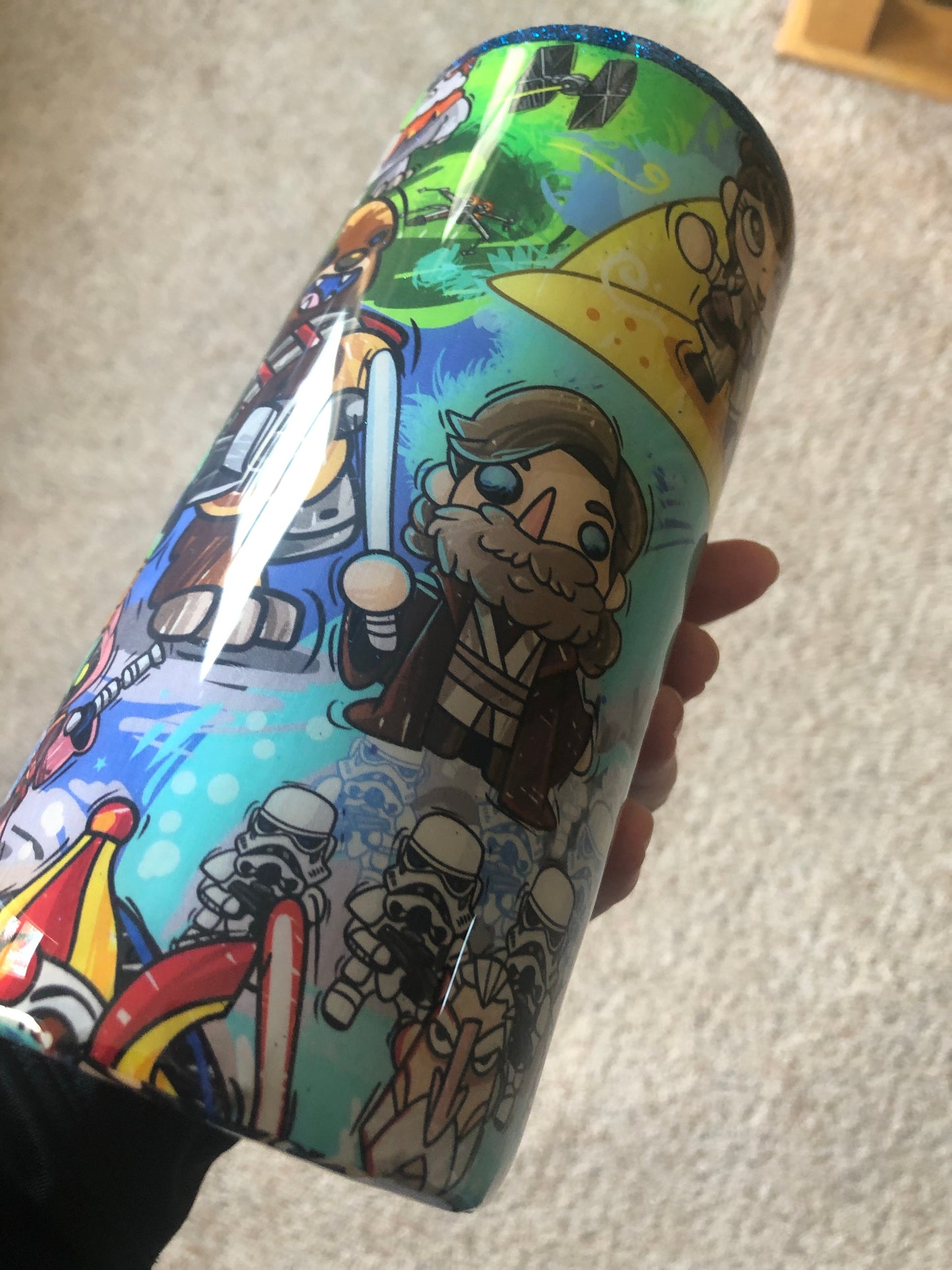 Star Wars Fabric Tumbler - 22 oz Fatty