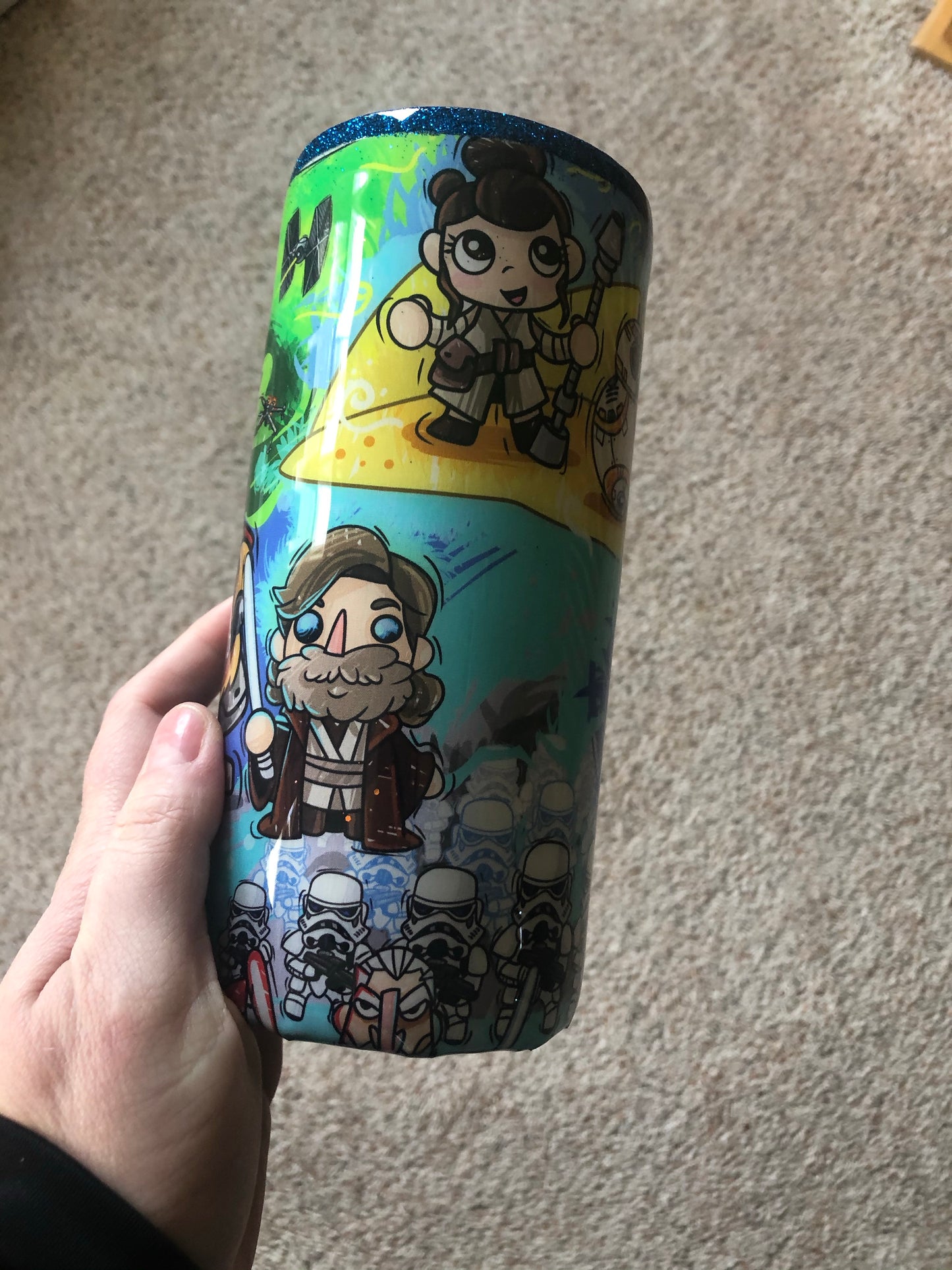 Star Wars Fabric Tumbler - 22 oz Fatty