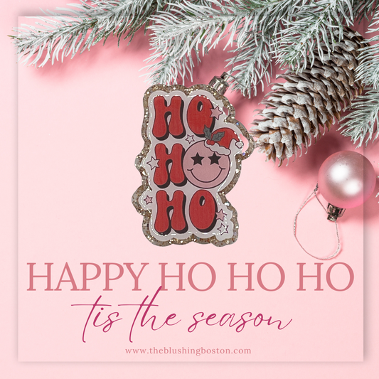Ho Ho Ho Happy Face - Badge Reel