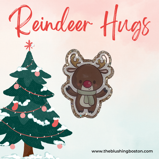 Reindeer Hugs - Badge Reel