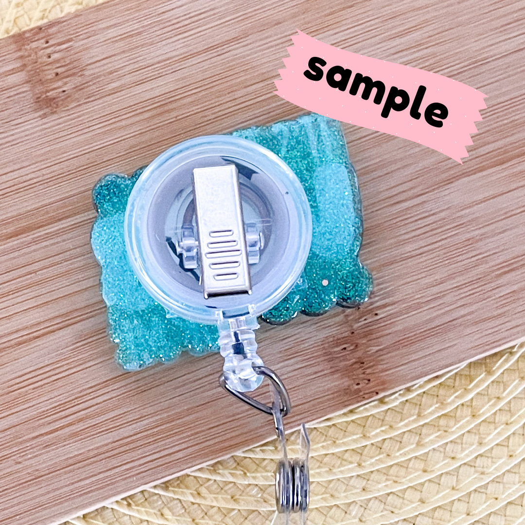 Smiley Face - Choose your color! - Badge Reel