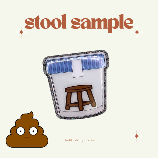 Stool Sample - Badge Reel