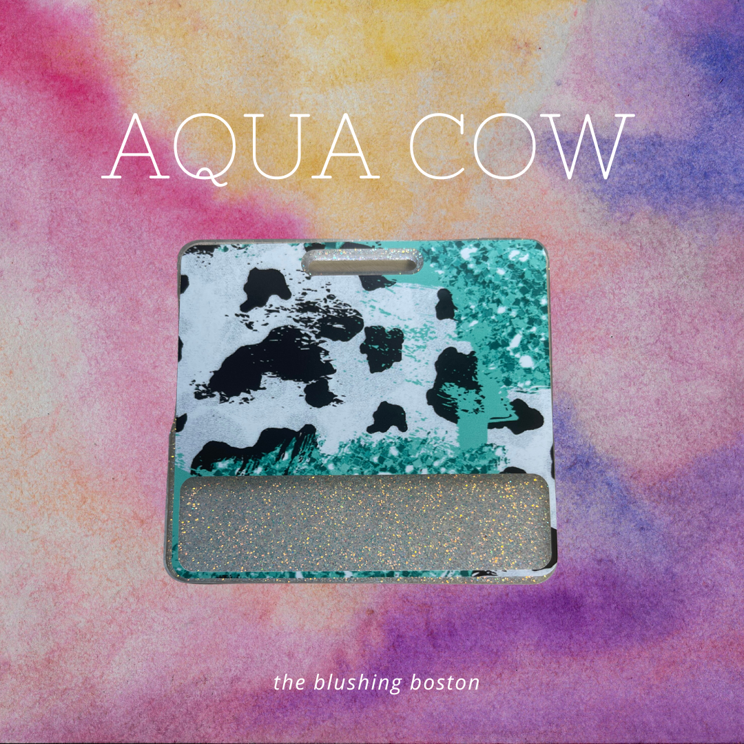 Aqua Cow - Badge Buddy