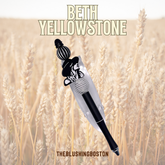 Beth - Yellowstone - Beaded Pen
